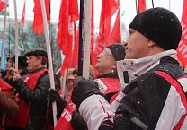 Павел Грудинин на митинге в Москве: Мы будем стоять за справедливость!