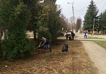 Субботник в Новомосковске