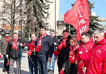 Тульские коммунисты приняли эстафету союзного антифашистского патриотического проекта "Наша Великая Родина"