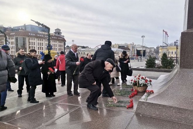 Тульские коммунисты почтили память В.И. Ленина