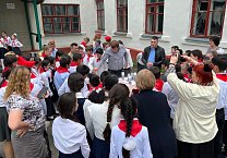 В Тульском регионе продолжается приём в пионеры, посвящённый 101-летию Всесоюзной пионерской организации