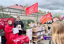 Тульские коммунисты отправили очередной гуманитарный груз в новые регионы России Тульские коммунисты отправили очередной гуманитарный груз в новые регионы России