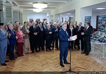 «Человек страны советов в Космосе». Г.А. Зюганов выступил на открывшейся в Госдуме выставке