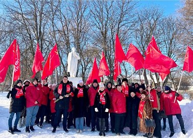 Тульские коммунисты почтили память В.И. Ленина
