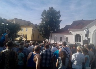 Жители Кимовска высказались против "пенсионной реформы"