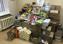 Тульские коммунисты участвуют в сборе гуманитарной помощи для беженцев с Донбасса Тульские коммунисты участвуют в сборе гуманитарной помощи для беженцев с Донбасса