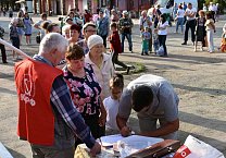 Митинг в рабочем поселке Грицовский