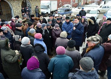 Первый секретарь Тульского обкома КПРФ Олег Лебедев продолжает массовые встречи с жителями в регионе.