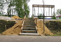 Команда КПРФ Станислава Скидана добилась строительства подхода к остановочному павильону в Донском