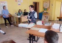 Ефремовские коммунисты провели открытый урок для учеников ефремовской школы на тему «ЛЕНИН В СУДЬБЕ РОССИИ»