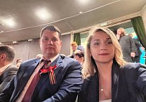 Тульские депутаты-коммунисты приняли участие в торжественном мероприятии, посвященном 78-й годовщине Великой Победы