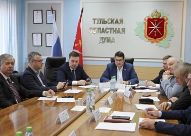 Алексей Лебедев провел очередное заседание Комитета по местному самоуправлению Тульской областной Думы