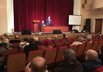 Встреча с Грудининым по видеосвязи прошла в городе  Новомосковске Тульской области