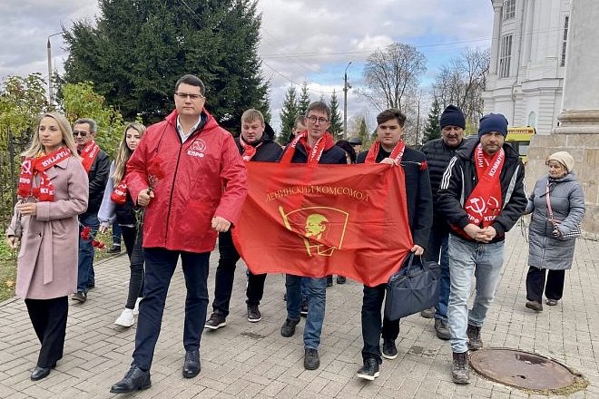 Тульские коммунисты отметили День Ленинского комсомола