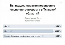 Туляки против повышения пенсионного возраста