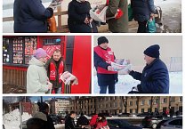 Тульский обком партии организовал очередной агитационный рейд на многолюдных улицах областного центра и у проходных заводов
