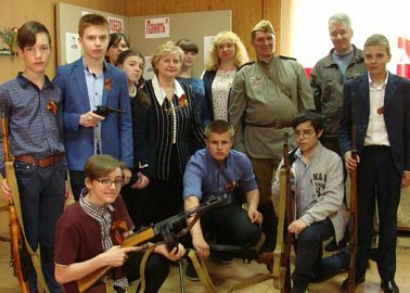 Уроки мужества для богородицких школьников