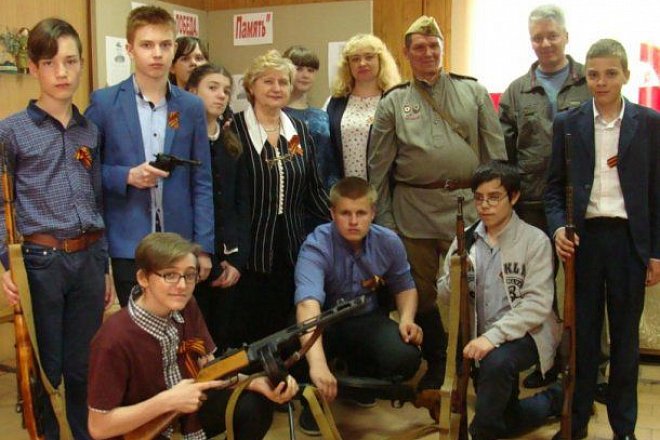 Уроки мужества для богородицких школьников
