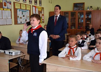 Тульские пионеры пообщались с космонавтом Еленой Серовой
