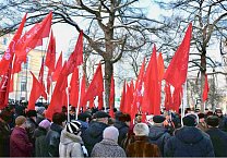 Тульский обком провёл массовый митинг в честь 100-летия Красной Армии Тульский обком провёл массовый митинг в честь 100-летия Красной Армии