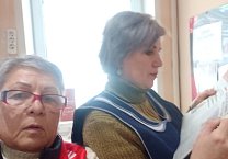 Богородицкие коммунисты знакомят жителей Богородицка с кандидатом в Президенты РФ Николаем Харитоновым 
