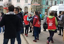 Пикеты на проспекте Ленина