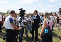 Олег Лебедев выступил на экологическом митинге во Владимирской области
