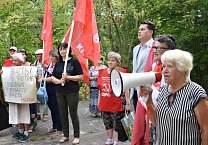 В Алексине прошел митинг против повышения пенсионного возраста! В Алексине прошел митинг против повышения пенсионного возраста!