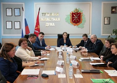 В Тульской областной Думе обсудили новую региональную награду