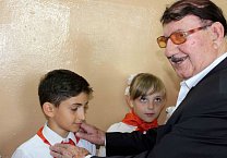 Школьники Ефремова вступают в пионеры
