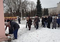 В районах Тульской области почтили память В.И. Ленина В районах Тульской области почтили память В.И. Ленина