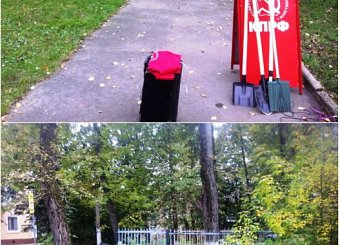 Тульские коммунисты провели экологический субботник в Пролетарском районе города-героя Тулы. Тульские коммунисты провели экологический субботник в Пролетарском районе города-героя Тулы.