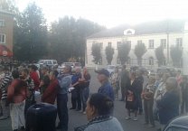 В Богородицке прошел очередной митинг  против повышения пенсионного возраста