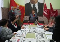 В Богородицком ГК КПРФ прошёл круглый стол,посвященный 100-летию образования СССР В Богородицком ГК КПРФ прошёл круглый стол,посвященный 100-летию образования СССР
