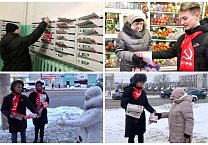 В Тульской области полным ходом идет агитация за кандидата в президенты от КПРФ Н.М. Харитонова В Тульской области полным ходом идет агитация за кандидата в президенты от КПРФ Н.М. Харитонова