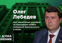 Олег Лебедев в интервью Парламентскому телевидению рассказал про свой законопроект о борьбе с лесными пожарами Олег Лебедев в интервью Парламентскому телевидению рассказал про свой законопроект о борьбе с лесными пожарами