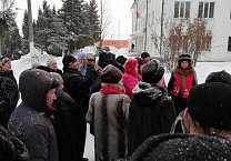 Возложение цветов к памятнику В.И. Ленину в Ефремове Возложение цветов к памятнику В.И. Ленину в Ефремове