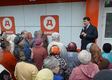 Коммунист Олег Лебедев активно проводит встречи с жителями Тульской области.