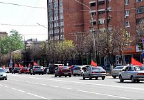 Автопробег в честь Дня Победы