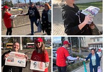 Тульские коммунисты провели очередной агитационный рейд «Красные в городе» Тульские коммунисты провели очередной агитационный рейд «Красные в городе»