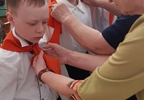 В Ефремове стартовал приём в пионеры, посвящённый 101-ой годовщине со дня основания Всесоюзной пионерской организации В Ефремове стартовал приём в пионеры, посвящённый 101-ой годовщине со дня основания Всесоюзной пионерской организации