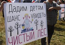 Олег Лебедев выступил на экологическом митинге во Владимирской области