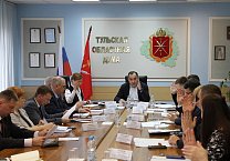 Светлана Белоус приняла участие в заседании Совета Тульской областной Думы.