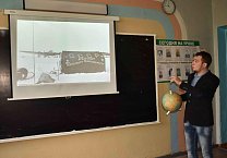 Тульский обком КПРФ организовал для кимовских школьников телемост со знаменитым полярником Виктором Боярским