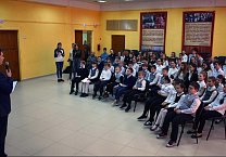 Тульский обком КПРФ организовал для школьников видеомост с космонавтом Олегом Новицким