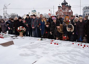 Тульские коммунисты почтили память Владимира Ильича Ленина