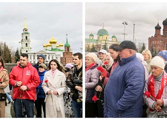 Тульские коммунисты отпраздновали годовщину Великого Октября Тульские коммунисты отпраздновали годовщину Великого Октября