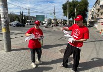 В Тульской области продолжается раздача партийной печати