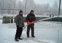 Каток для детей от грицовских коммунистов