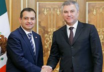 Олег Лебедев принял участие во встрече Председателя Госдумы с главой Сената Генерального конгресса Мексики